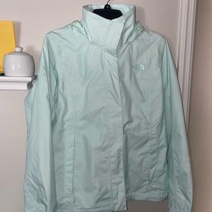 Turquoise The North Face Women’s Raincoat